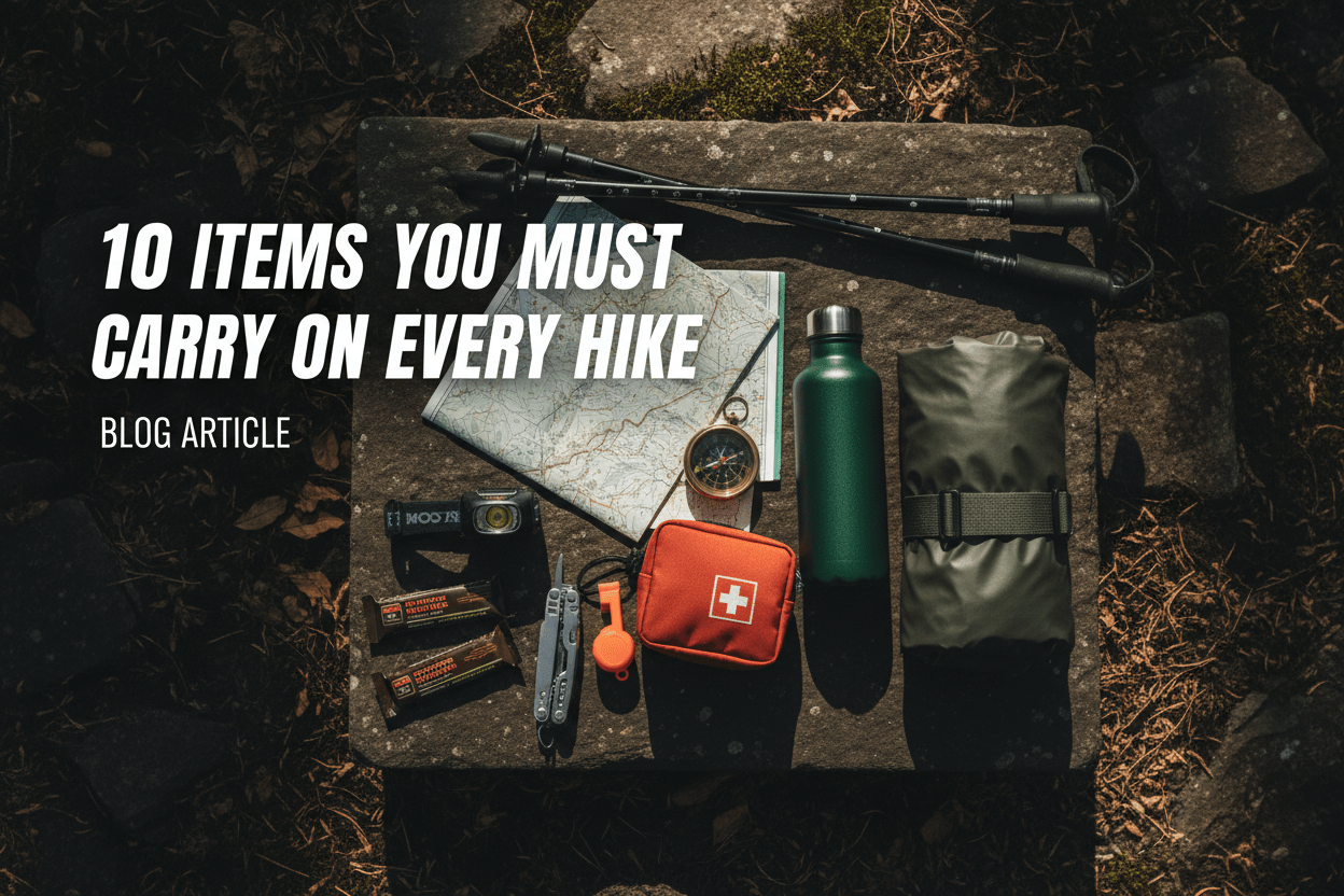 10 Items You Must Carry on Every Hike (And Look Good Doing It) - Still Out There
