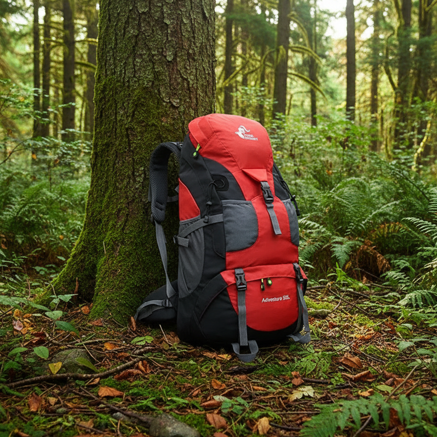 50L Waterproof Hiking Mountaineering Rucksack Backpack