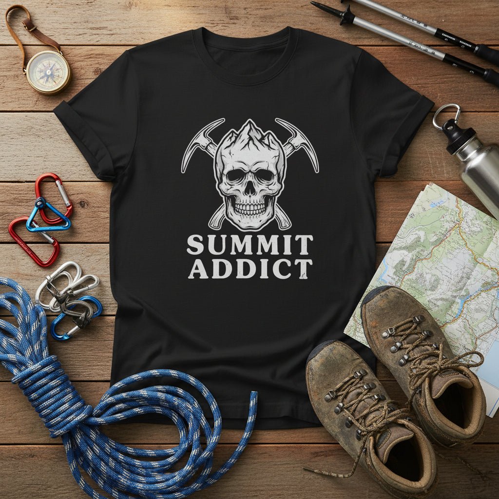 Summit Addict Hiking T-Shirt - Still Out There