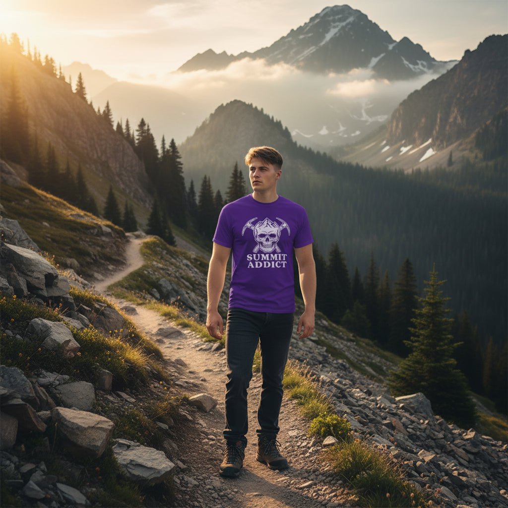 Summit Addict Hiking T-Shirt - Still Out There