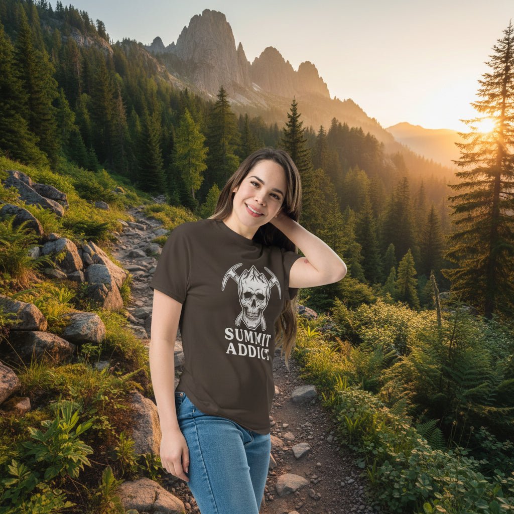 Summit Addict Hiking T-Shirt - Still Out There
